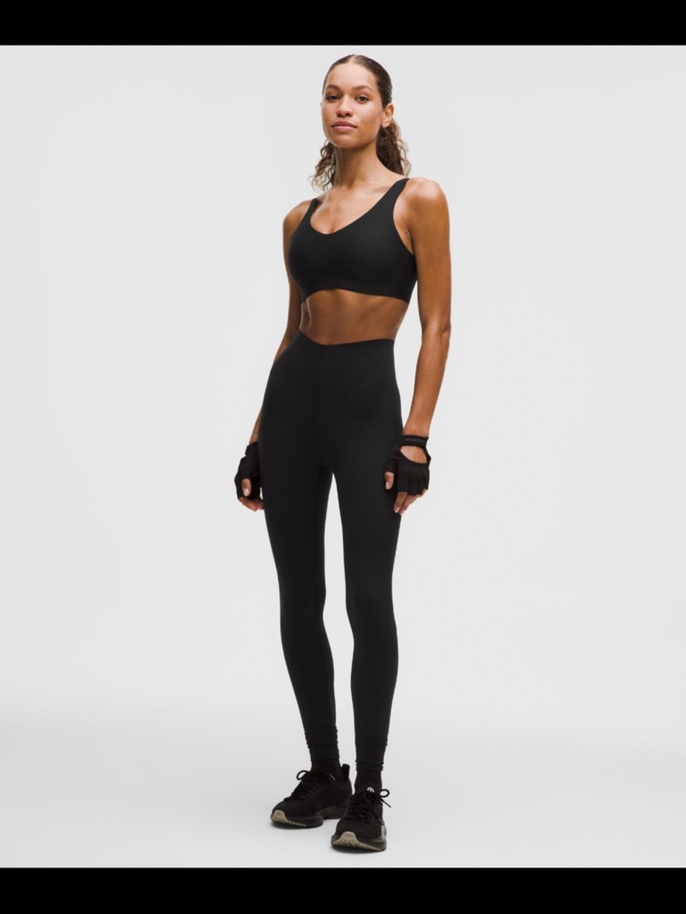 Lululemon Glow up high rise tight 25 inch inseam Grey size 8